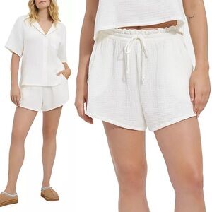 Ugg Moriah Cotton Gauze Shorts.